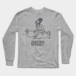 Derp Long Sleeve T-Shirt